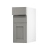Witney Croft Grey 300 Drawer Door Open
