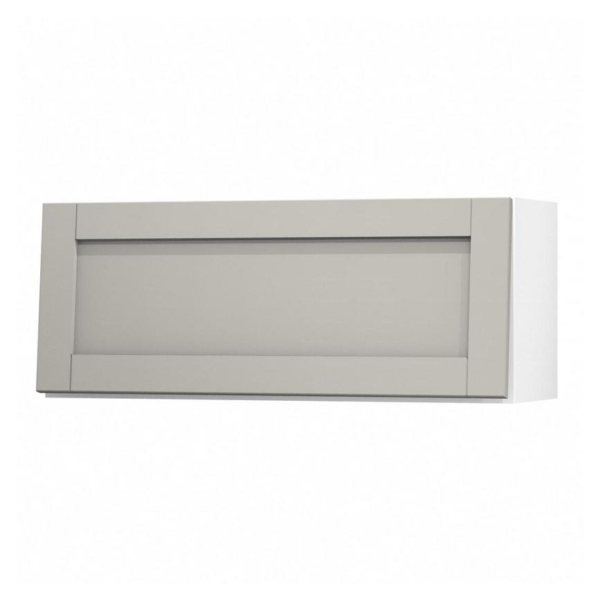 Witney Croft Grey 900 Half Height Door Open