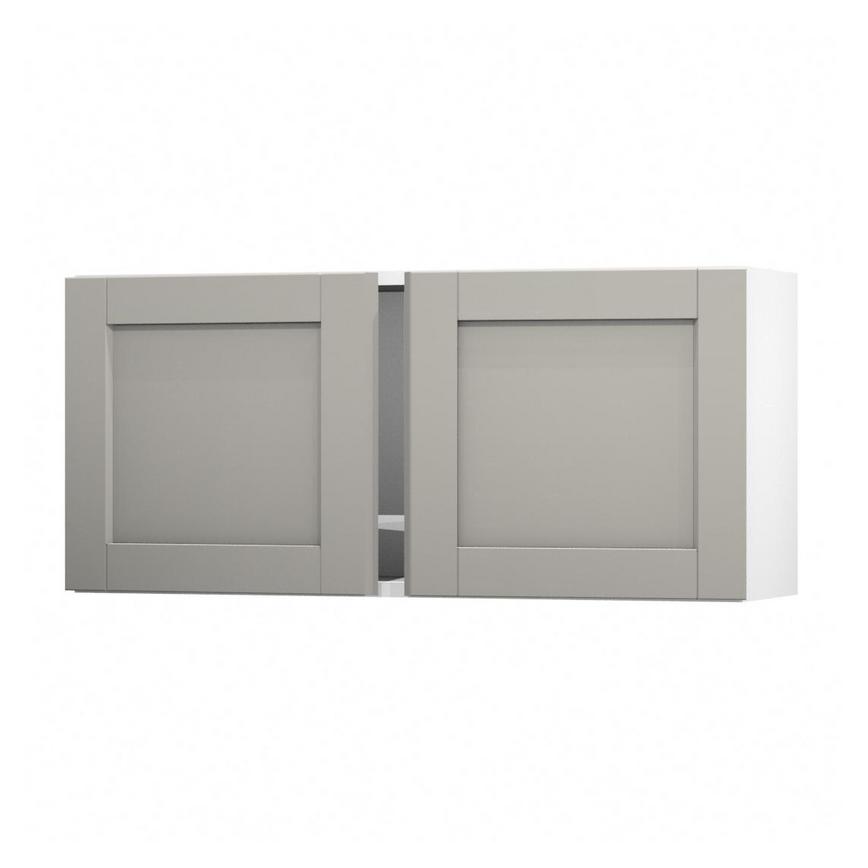 Witney Croft Grey 500 Tall Bridge Unit Door Open