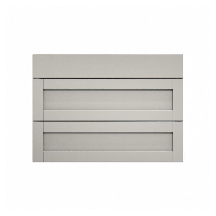 Witney Croft Grey 1000 Fridge Freezer Wall Door