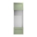 Witney Reed Green 600mm x 437mm Appliance Door Shown Closed from the Front as part of a Appliance Tower Unit