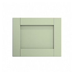 Witney Reed Green 450mm x 360mm Bridging Unit Door Shown Closed from the Front