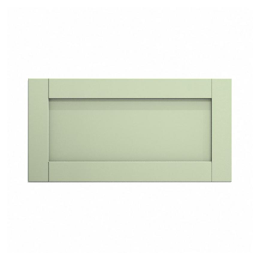 Witney Reed Green 700mm x 360mm Bridging Unit Door Shown Closed from the Front