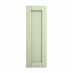 Witney Reed Green 300mm x 900mm Tall Door Shown Closed from the Front