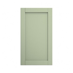 Witney Reed Green 500mm x 900mm Tall Door Front Shown Closed from the Front as a Single Door