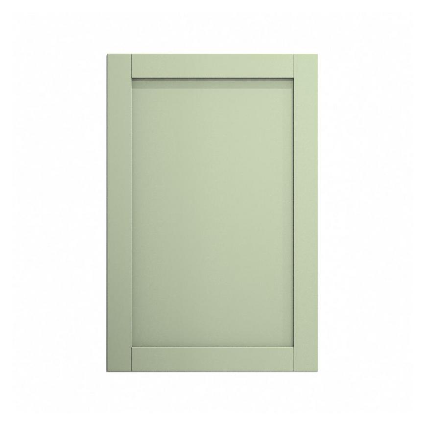 Witney Reed Green 600mm x 900mm Tall Door Front Shown Closed from the Front as a Single Door