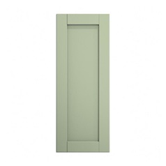 Witney Reed Green 350mm x 900mm Tall Door Shown Closed from the Front