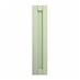 Witney Reed Green 200mm x 900mm Tall Door Shown Closed from the Front