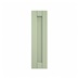 Witney Reed Green 200mm x 720mm Full Height Door Shown Closed from the Front