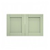 Witney Reed Green 800mm x 481mm Pair of Doors Shown Closed from the Front
