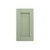 Witney Reed Green 300mm x 557mm Door Front Shown from the Front