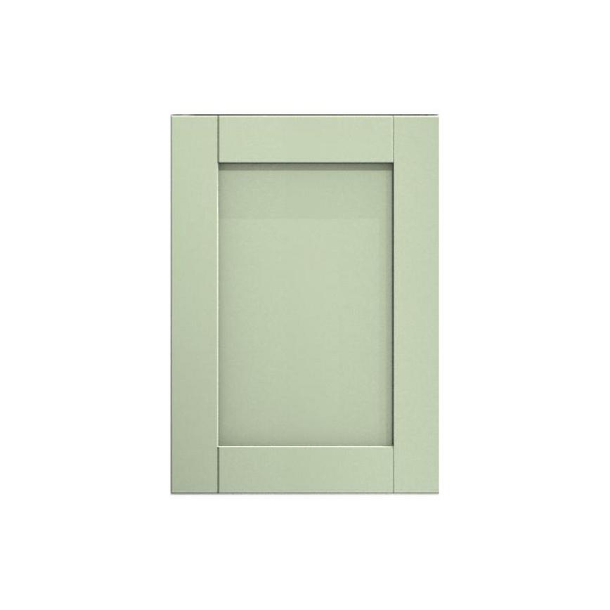 Witney Reed Green 400mm x 557mm Door Front Shown from the Front