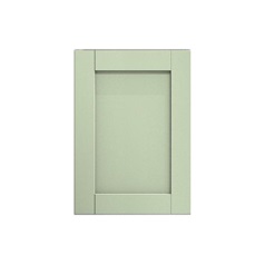 Witney Reed Green 400mm x 557mm Door Front Shown from the Front