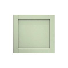 Witney Reed Green 600mm x 557mm Door Front Shown from the Front