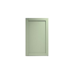 Witney Reed Green 600mm x 991mm Appliance Door Shown Closed from the Front as a Single Door