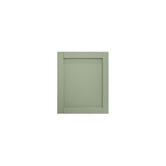Witney Reed Green 600mm x 733mm Appliance Door Shown Closed From the Front as a Single Door