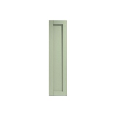 Witney Reed Green 300mm x 1200mm Larder Door Shown Closed from the Front as a Single Door