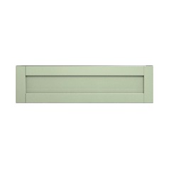 Witney Reed Green 1000mm x 275mm Appliance Drawer Shown Closed from the Front as a Single Drawer