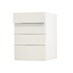 Witney Porcelain 500 Drawer Front CAD Cut Out Angled Open Unit