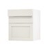 Witney Porcelain 600 Drawer Front CAD Cut Out Angled Open Unit