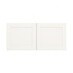 Witney Porcelain 1000 Tall Bridging Unit Doors (Pair) CAD Cut Out Primary