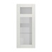 Halesworth Porcelain 500 Panelled Glass Dresser Door