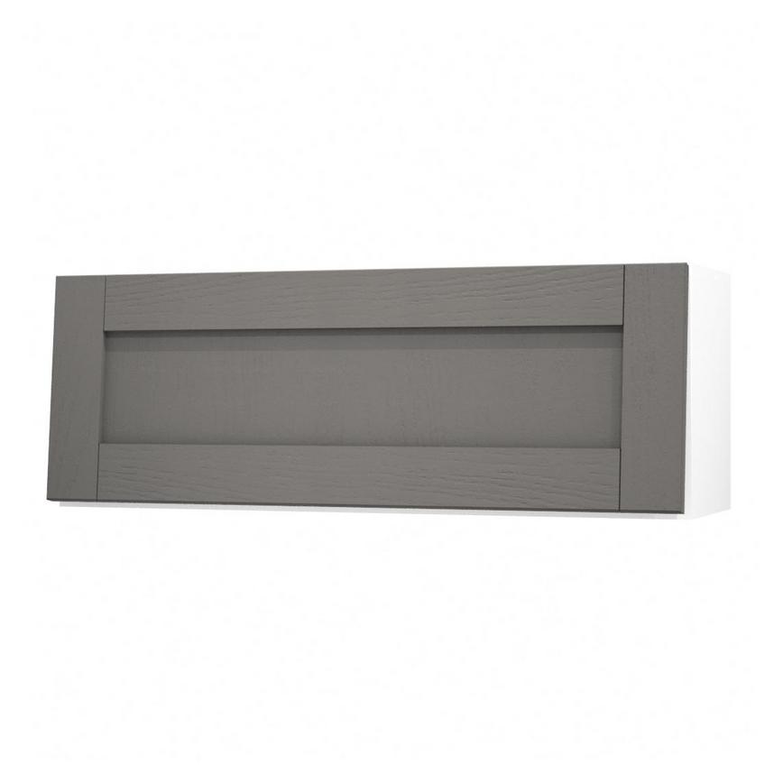 Halesworth Charcoal 1000 Half Height Door Open