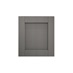 Halesworth Charcoal 500 Standard Door Cut Out