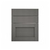 Halesworth Charcoal 600 Hob / Pan Drawer Door