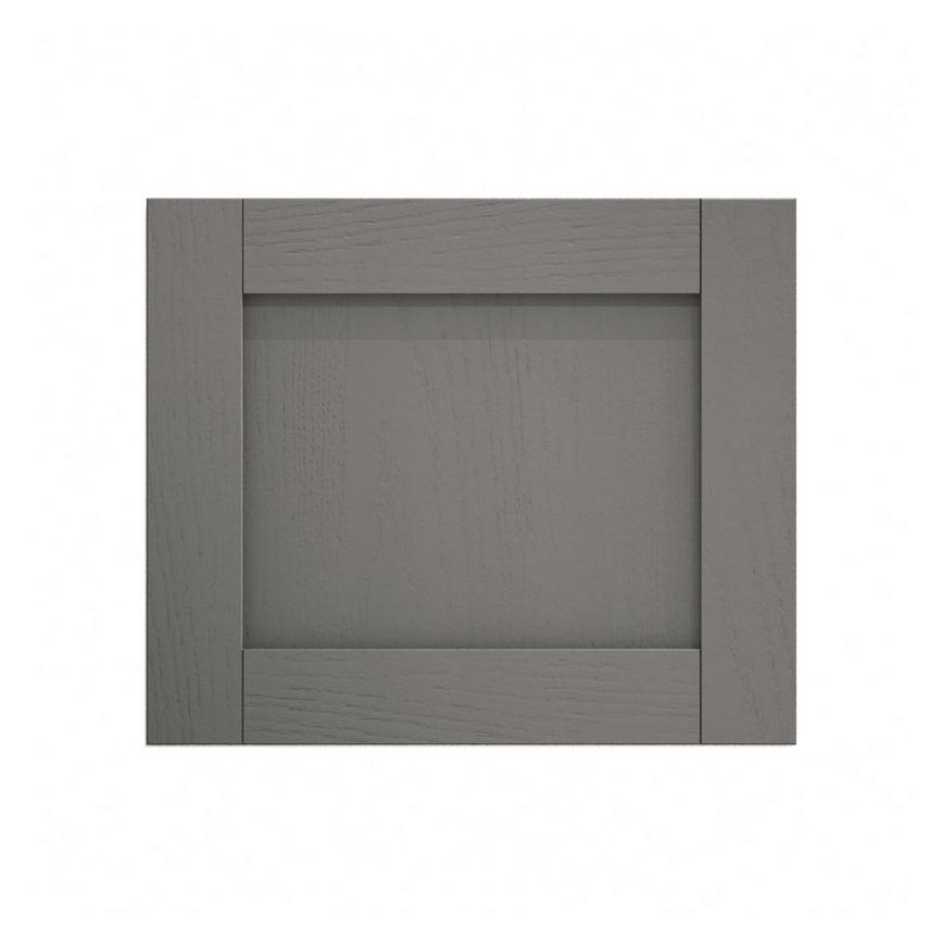 Halesworth Charcoal 600 Tall Integrated Microwave Topbox Door