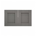 Halesworth Charcoal 800 Double Belfast Sink Door