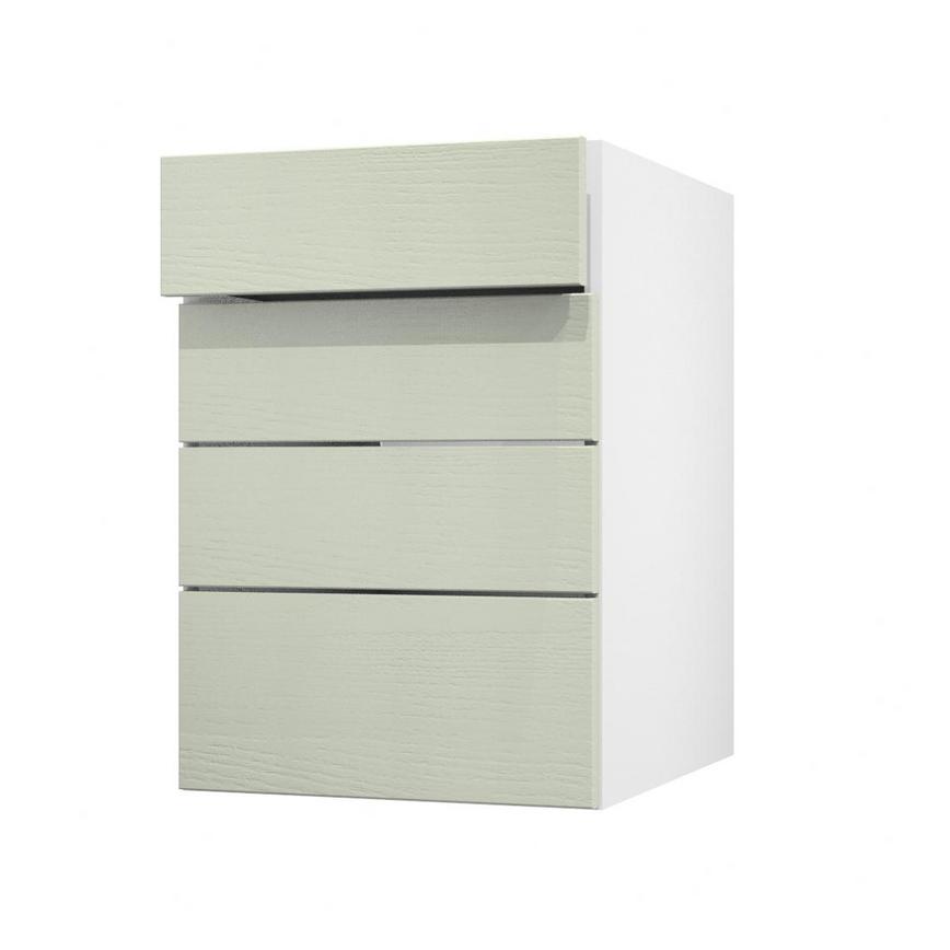 Halesworth Sage Green 500 Drawer Door Open