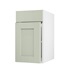Halesworth Sage Green 400 Standard Door Open