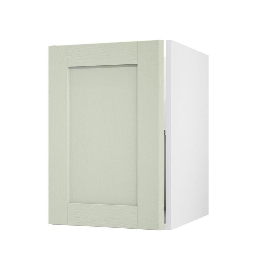 Halesworth Sage Green 500 Full Height Door Open