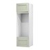 Halesworth Sage Green 600 Appliance Tower Door Open 437mm