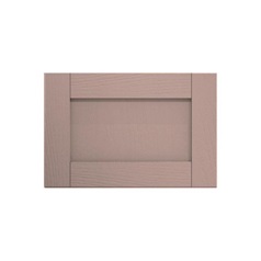 Halesworth Antique Rose 600mm x 394mm Pan Drawer Shown Closed from the Front as a Single Drawer