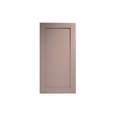 Halesworth Antique Rose 600mm x 1171mm Appliance Door Shown Closed from the Front as a Single Door