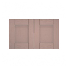 Halesworth Antique Rose 800mm x 481mm Pair of Doors Shown Closed from the Front