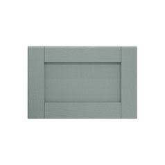 Halesworth Seafoam 600mm x 394mm Pan Drawer Shown Closed from the Front as a Single Drawer