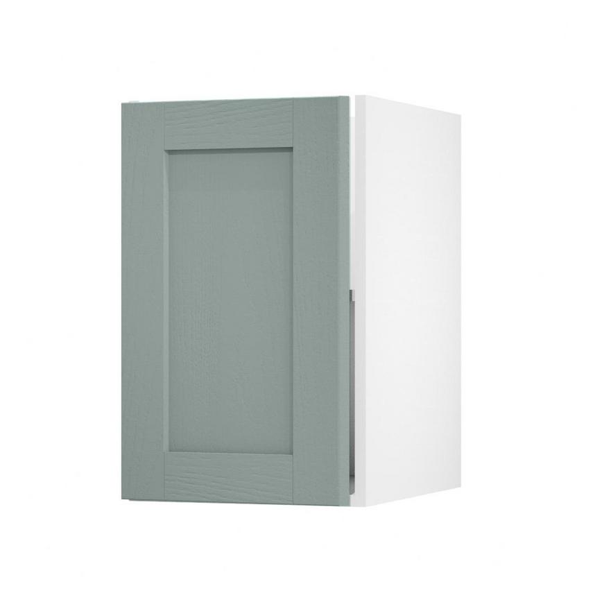 Halesworth Seafoam 450mm x 720mm Full Height Door Shown Open at an Angle