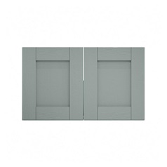 Halesworth Seafoam 800mm x 481mm Pair of Doors Shown Closed from the Front
