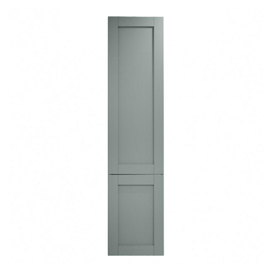 Halesworth Seafoam 500mm x 1400mm Tall Larder Door Shown Closed from the Front as part of a Full Larder Unit