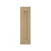 Halesworth Oak 200mm x 720mm Full Height Door Shown Closed from the Front