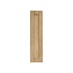 Halesworth Oak 300mm x 1200mm Larder Door Shown Closed from the Front as a Single Door