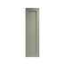 Halesworth Reed Green 400mm x 1400mm Tall Larder Door Shown from the Front as a Single Door