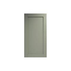 Halesworth Reed Green 600mm x 1171mm Appliance Door Shown Closed from the Front as a Single Door