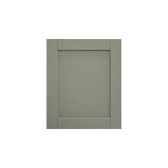 Halesworth Reed Green 600mm x 733mm Appliance Door Shown Closed From the Front as a Single Door