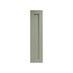 Halesworth Reed Green 300mm x 1200mm Larder Door Shown Closed from the Front as a Single Door