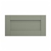 Halesworth Reed Green 700mm x 360mm Bridging Unit Door Shown Closed from the Front