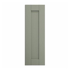 Halesworth Reed Green 300mm x 900mm Tall Door Shown Closed from the Front